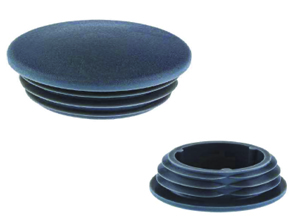 Tappo terminale Plastica nero