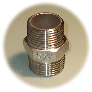 Art. 40 Nipplo esagonale microfuso