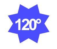 Tubo piegato a gomito 120° - immagine 3