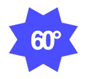 Tubo piegato a gomito 60° - immagine 3