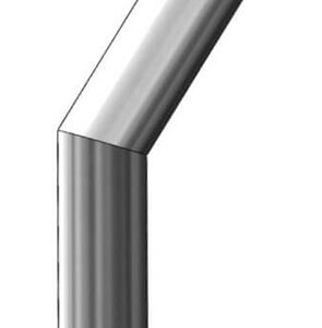 Tubo saldato angolo vivo 135° interno