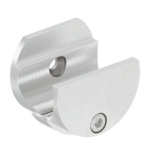 Piastra fissaggio murale per supporto tubo guida Ø25mm